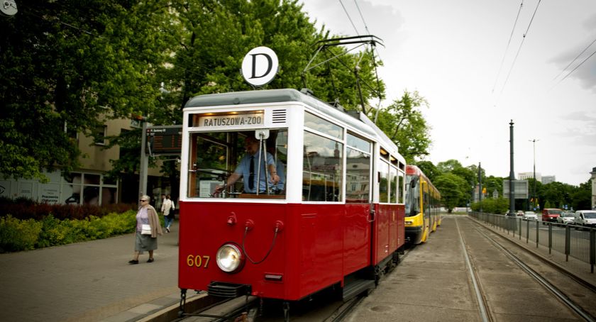 Zabytkowe tramwaje linii D w Warszawie [ZDJĘCIA]