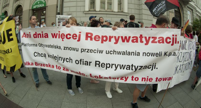 Ani dnia więcej reprywatyzacji [FOTOREPORTAŻ]