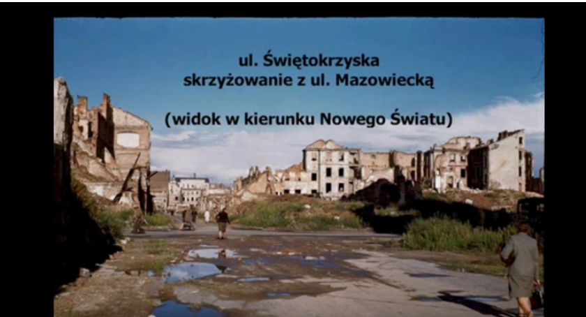 Warszawa zniszczona wojną [zdjęcia w kolorze]