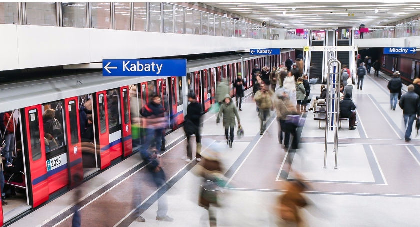 Uwaga na utrudnienia w metrze na linii Imielin - Kabaty
