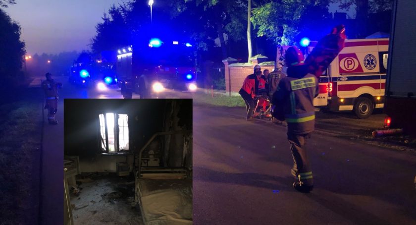 Dwie osoby zginęły, cztery są poszkodowane - tragiczne skutki pożaru w domu opieki