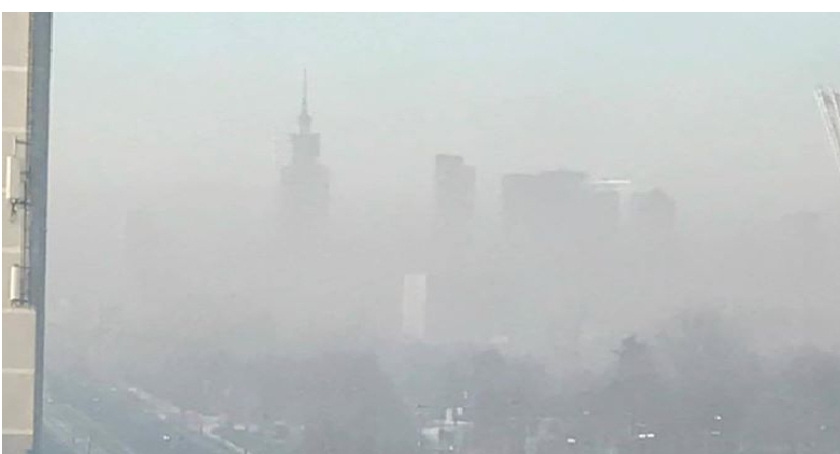 Znów duże stężenie smogu w Warszawie i okolicach! 