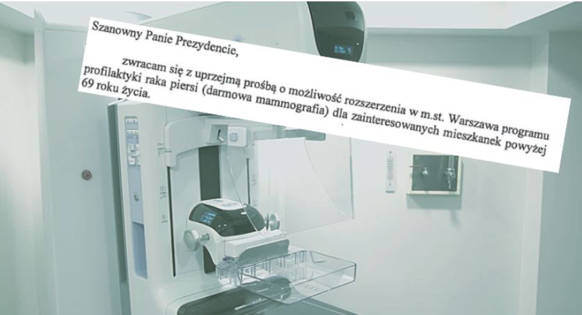 Radna chce rozszerzenia programu profilaktyki raka piersi! 