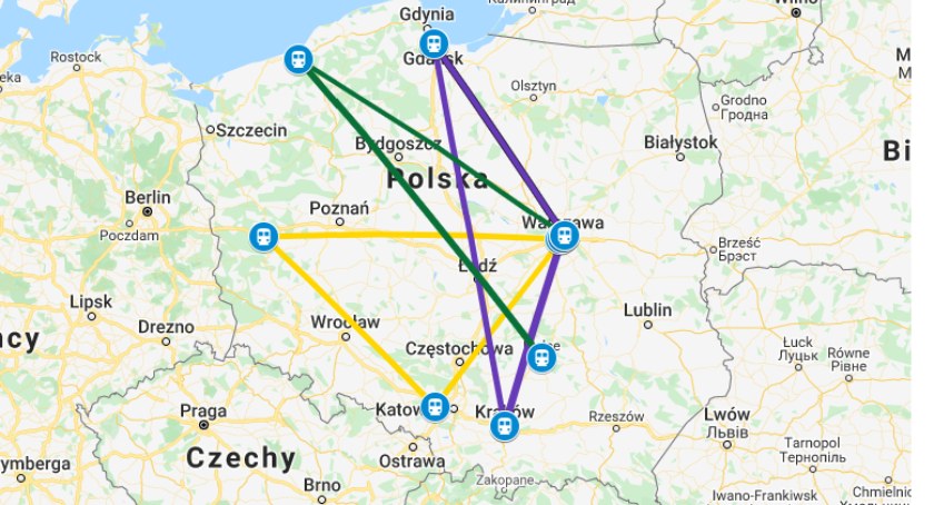 Rekord przejazdu na bilecie weekendowym PKP Intercity. Robert pokonał ok. 5 tys. km!