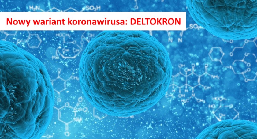 Odkryto nowy wariant koronawirusa. Deltokron