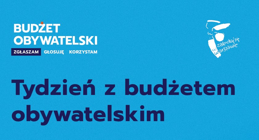 Tydzień z budżetem obywatelskim!