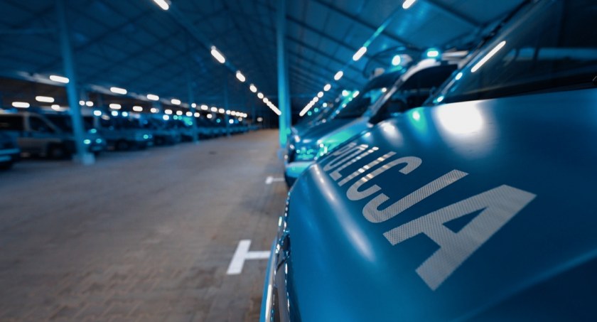 Oddział Prewencji Policji w Warszawie ma nowe wiaty i parkingi 