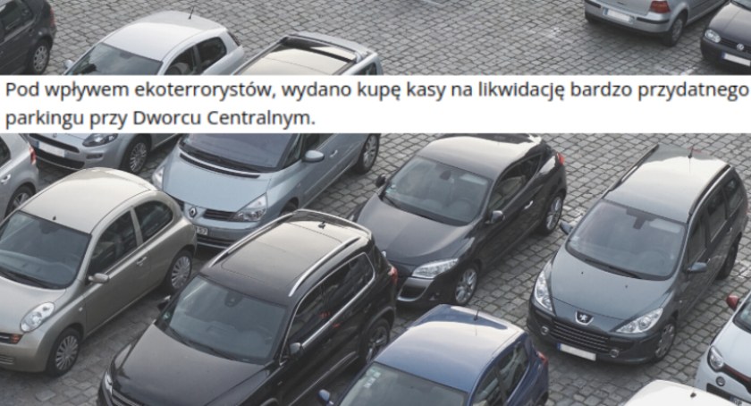 Mieszkaniec chce powrotu kontrowersyjnego parkingu w centrum 