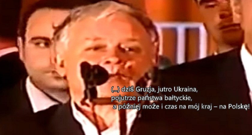 Czy Jarosław Kaczyński w Kijowie zatrzyma wojnę jak Lech w Tbilisi? (FILM z 2008 r.)