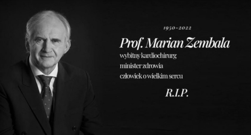 Zmarł profesor Marian Zembala. Okoliczności jego śmierci bada prokuratura