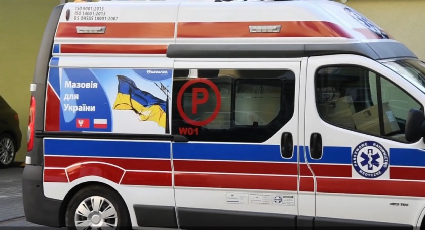 Samorząd Mazowsza przekazał Ukrainie dwie kolejne karetki