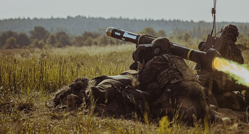 Terytorialsi szkolą się z obsługi wyrzutni JAVELIN