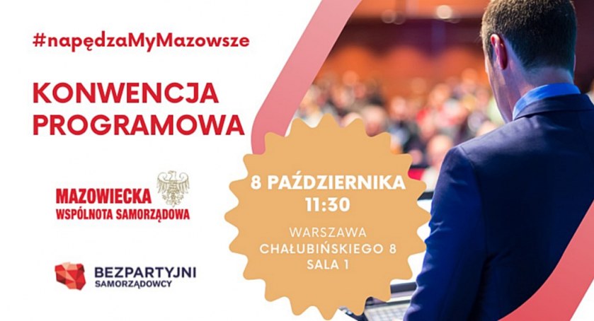 Konwencja Programowa MWS. #napędzaMyMazowsze