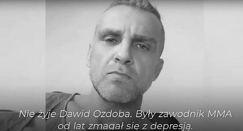 Mówił o depresji, pytał dlaczego nikt mu nie pomógł... Nie żyje Dawid Ozdoba