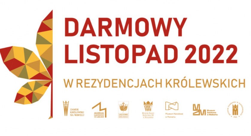 Darmowy listopad 2022. Odwiedź królewskie rezydencje za darmo!