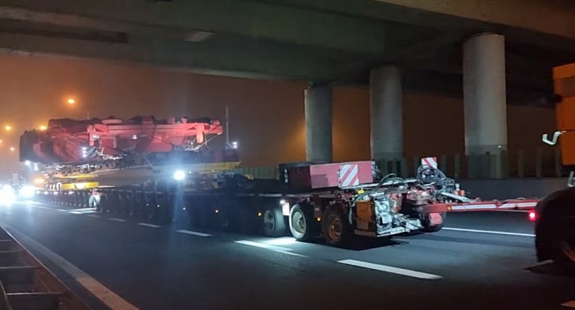 Transport monstrualnej maszyny TBM dociera do Mazowsza. Kiedy utrudnienia w Warszawie?