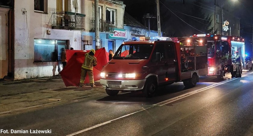 Tragiczny wypadek w Błoniu. Zmarła 90-latka