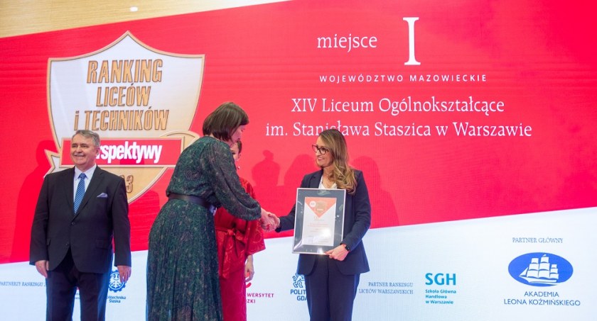 Ranking Perspektyw: stołeczne szkoły najlepsze [LISTA]