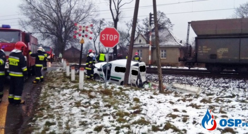 Tragedia na przejeździe kolejowym
