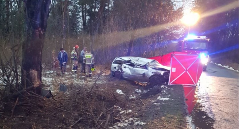 Tragedia na drodze. Nie żyje 37-latek 