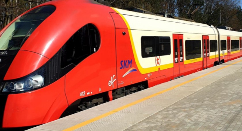 Pociąg SKM na złym torze. Spore utrudnienia