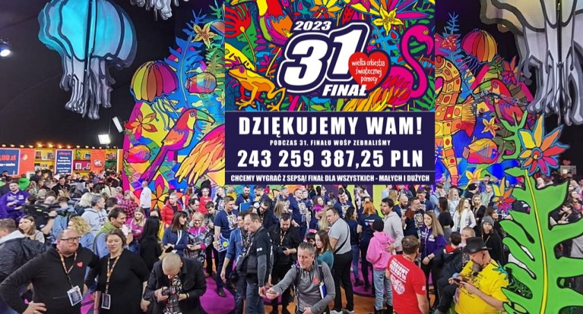 Podczas 31. Finału WOŚP padł kolejny rekord! Wygramy z sepsą!