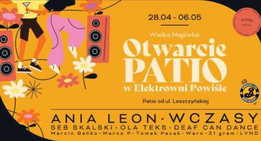 Wielkie otwarcie Patio w Elektrowni Powiśle! [PROGRAM]