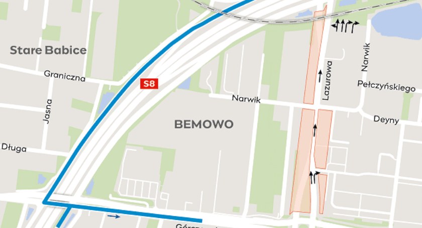 Przebudowa ul. Lazurowej. Będzie jednokierunkowa