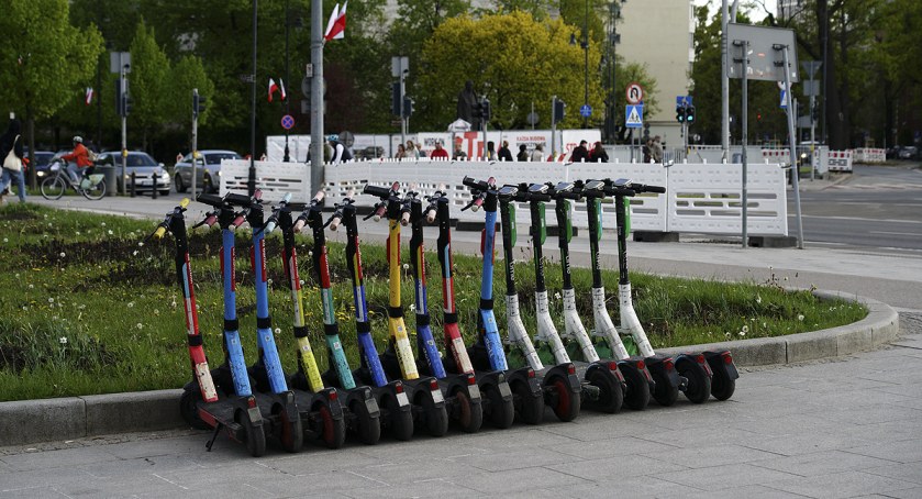Zarząd Dróg Miejskich i elektryczne hulajnogi