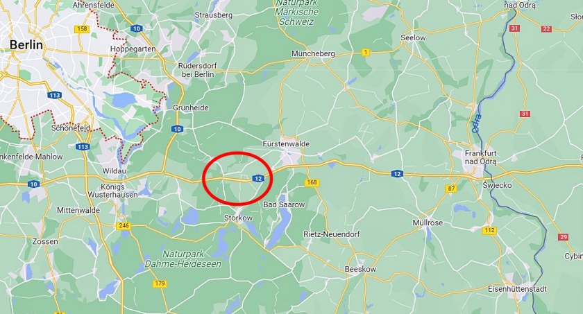 Około 50 osób poszkodowanych w wypadku polskiego autokaru w Niemczech