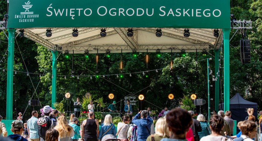 Przenieśliśmy się w czasie. Święto Ogrodu Saskiego
