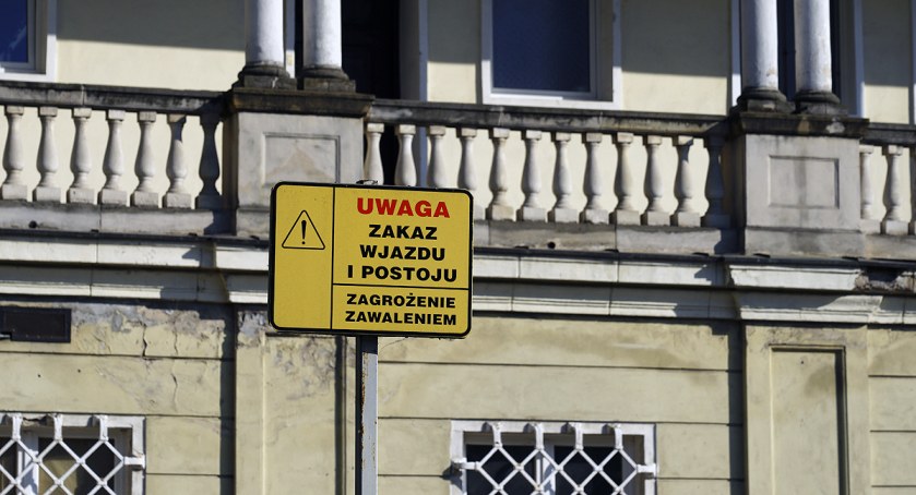 Mariensztat się wali