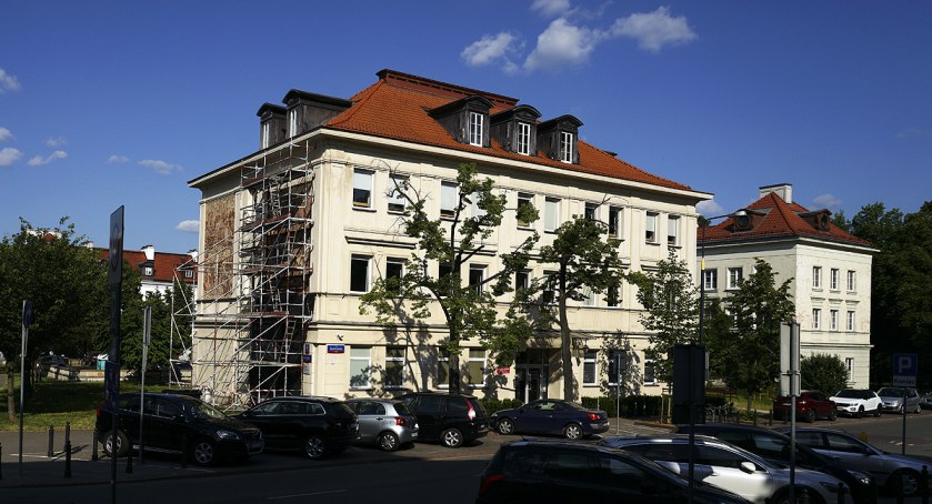 Remont szkoły muzycznej na Mariensztacie