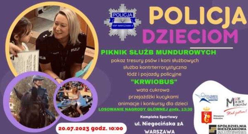 Policja Dzieciom - Piknik Służb Mundurowych
