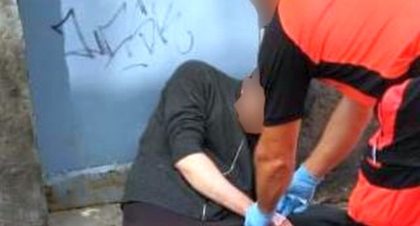 21-latek prawie umarł na ulicy