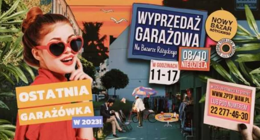 Bazar Różyckiego i specjalna wyprzedaż garażowa 