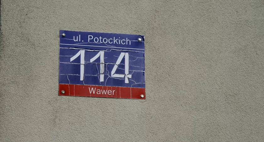 Miejski System Informacji i tablice adresowe w Wawrze