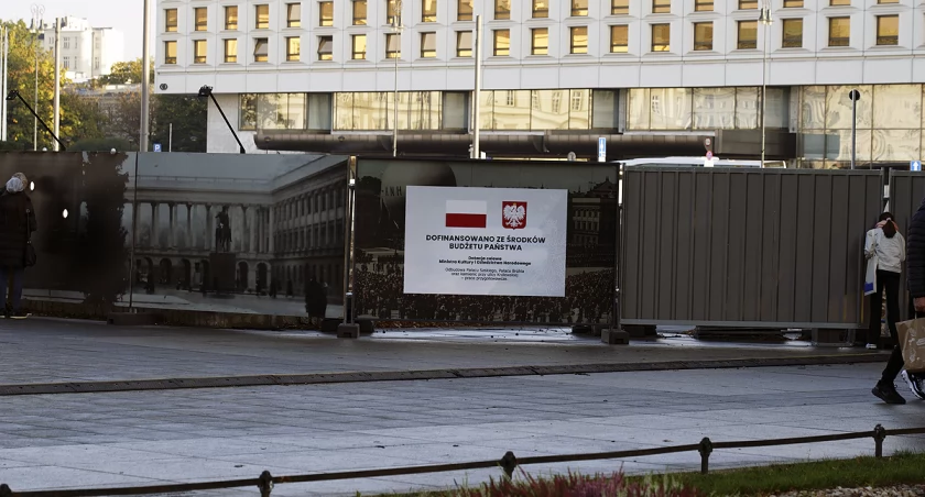 Odbudowa Pałacu Saskiego