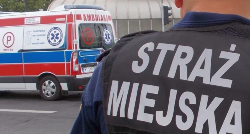 Strażnik po służbie pomógł rannemu mężczyźnie!