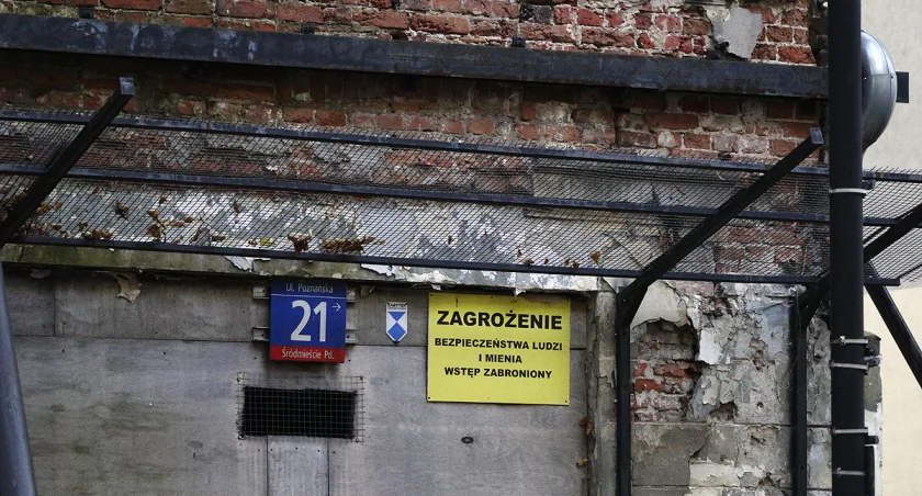 Zabytek z ulicy Poznańskiej 21
