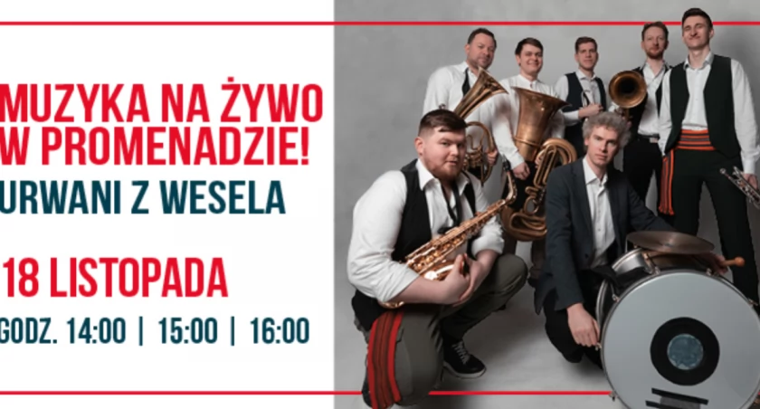 Promenada zaprasza do wspólnej zabawy przy muzyce na żywo!