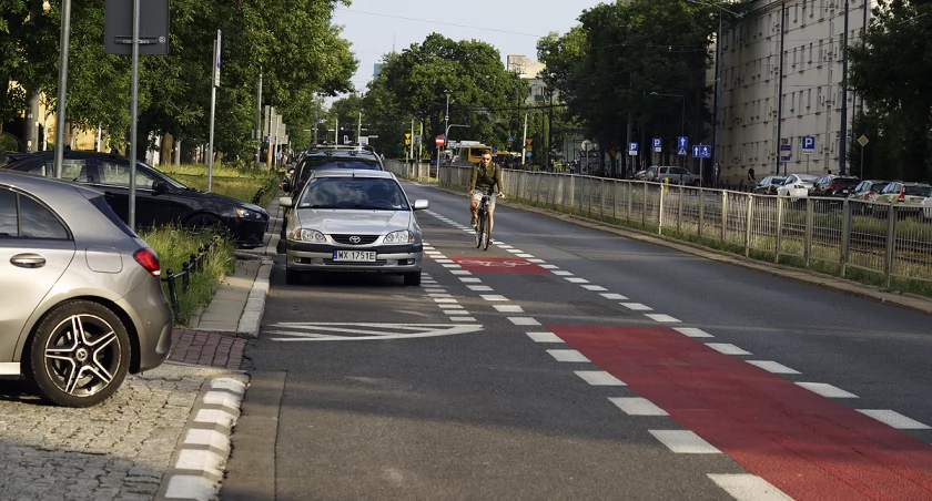 Kontr pasy dla rowerzystów