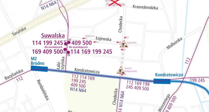 Roboty na ul. Chodeckiej. Autobusy zmienią trasy!