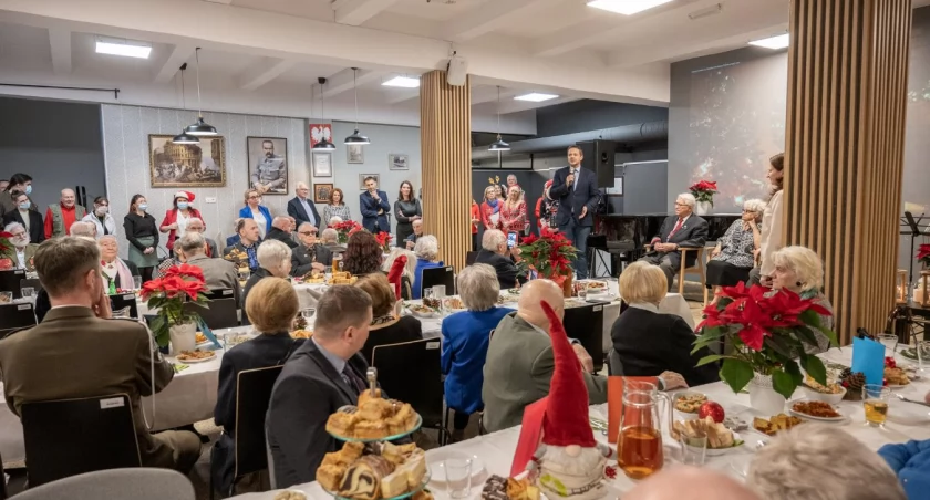Kolejna Wigilia w Domu Powstańców