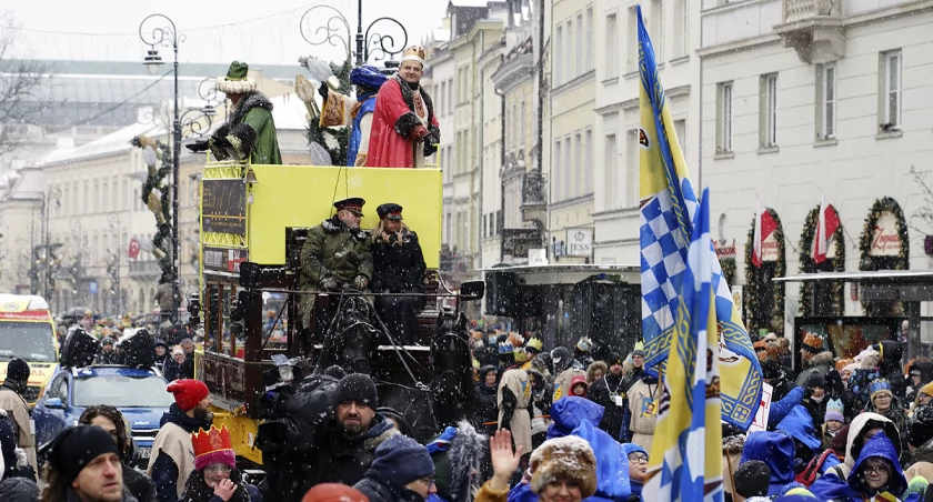 Orszak Trzech Króli przeszedł Traktem Królewskim