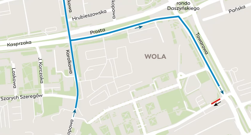 Budowa przyłącza ciepłowniczego i utrudnienia dla kierowców