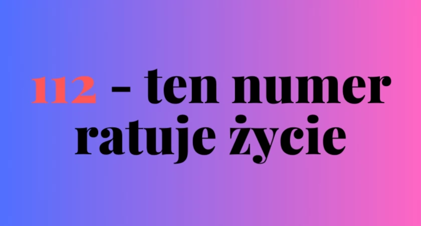 Jutro Europejski Dzień Numeru Alarmowego 112