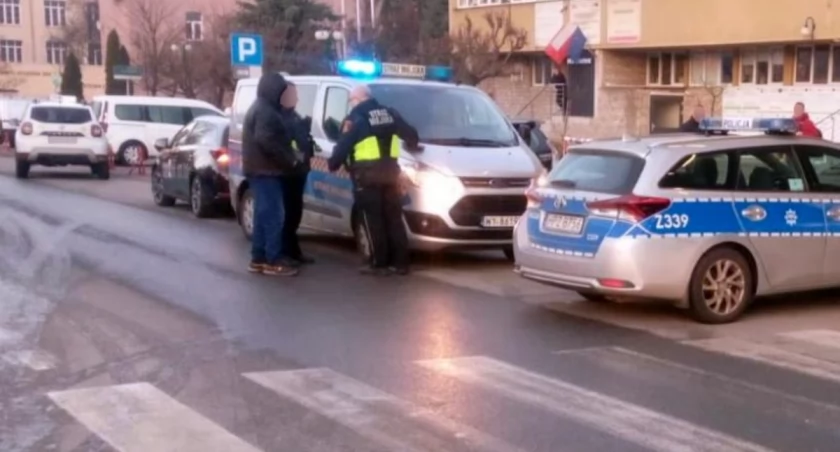 Napad na taksówkarza i dynamiczna akcja służb [ZDJĘCIA]