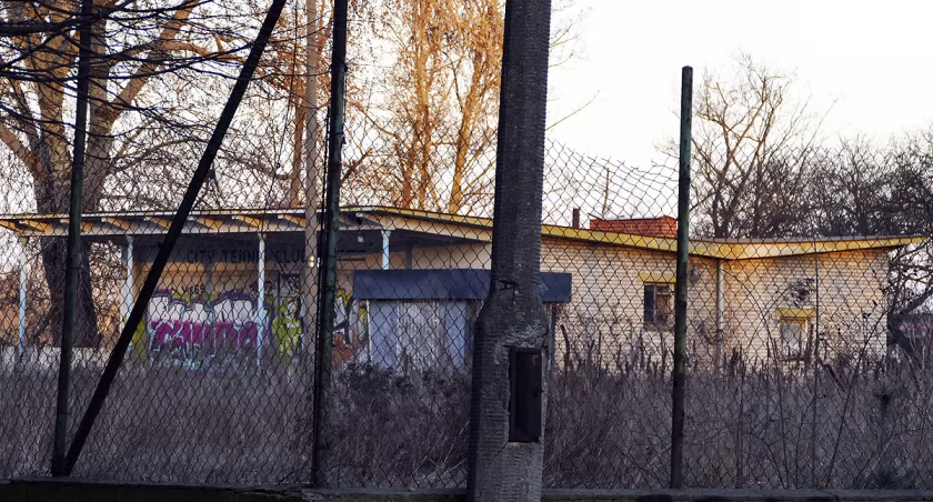 Kiedyś grali tu w tenisa