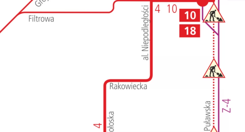 W weekend wyłączą ruch tramwajów na ul. Puławskiej!
